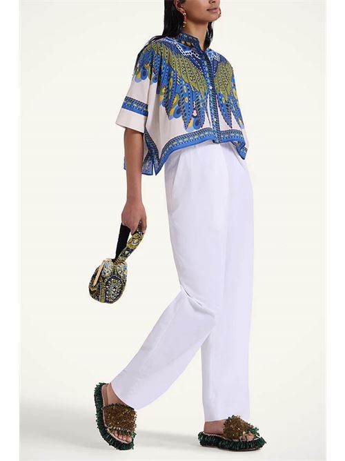 Mini Scarf Shirt LA DOUBLEJ. | SHI0091COT056CHA05MU01